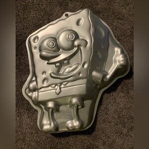 SPONGEBOB SQUAREPANTS Cake Pan.  Good used condition. Wilton.